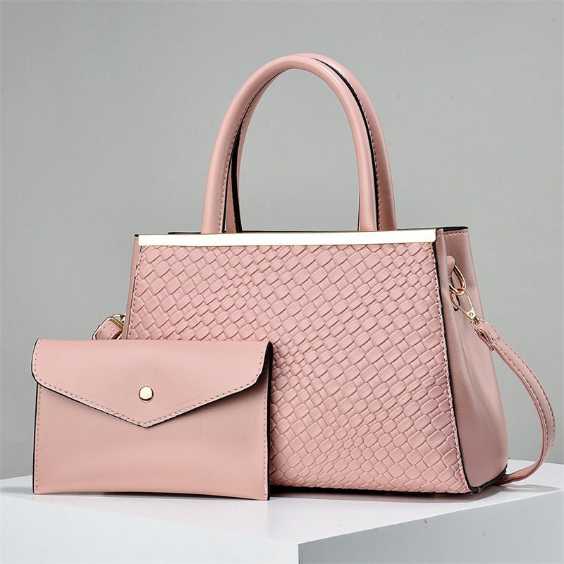 2 In 1 Bold Luxe Structured Handbag - Women's Fashion PU Handbag - LADYLINE X