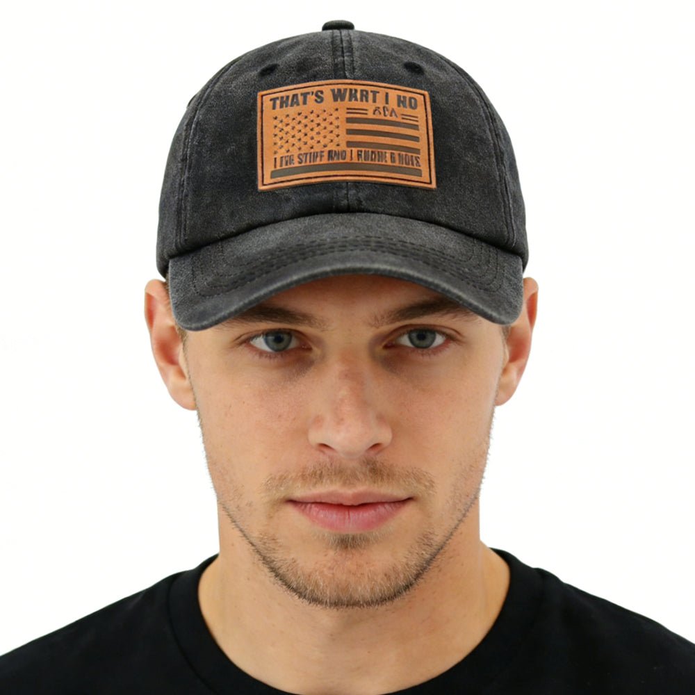 2pcs I FIX Black Hat For Men Women - LADYLINE X