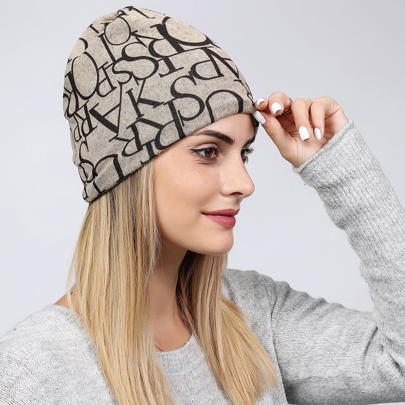 A Soft, Skin - friendly, Fashionable And Casual Multi - functional Pullover Cap For Ladies, Suitable For Daily Home Use And Shopping - LADYLINE X