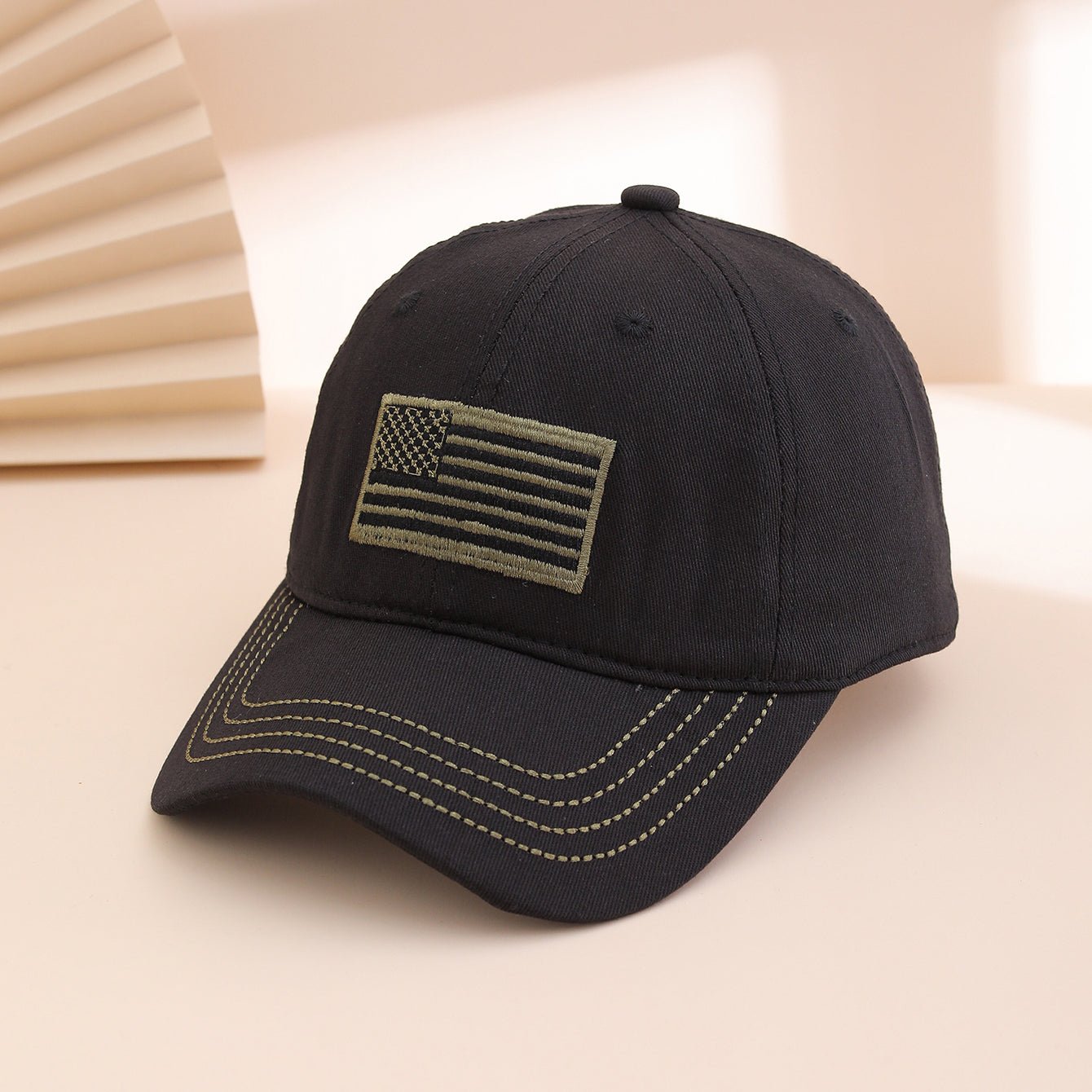 American Flag Baseball Cap - LADYLINE X