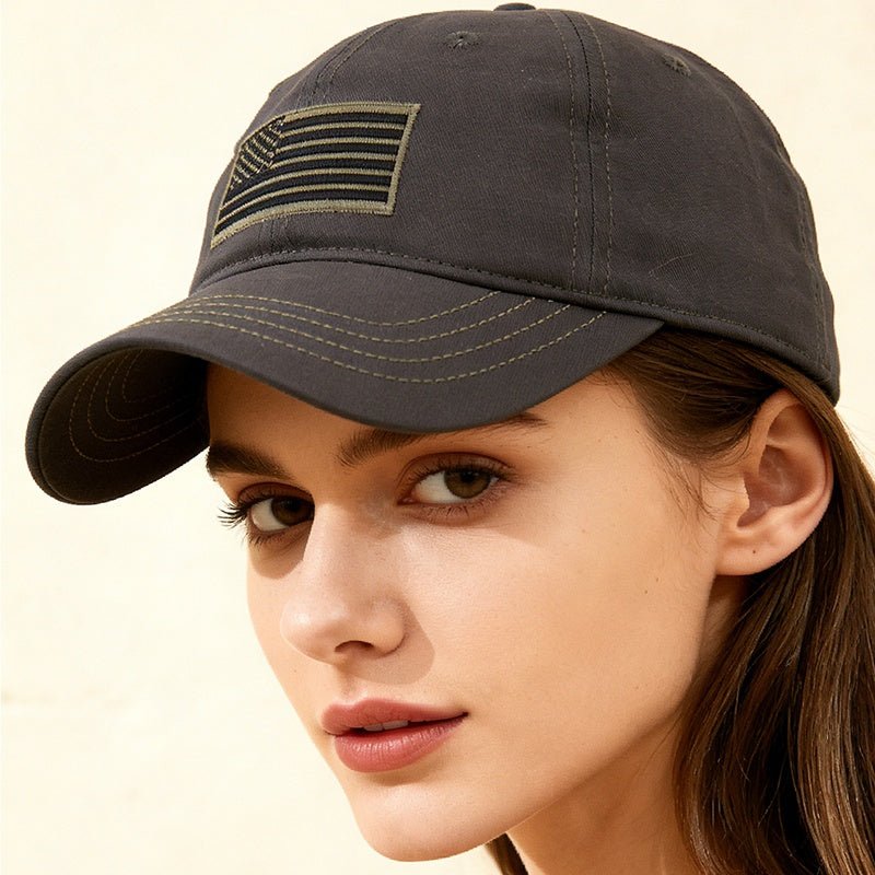 American Flag Baseball Cap - LADYLINE X