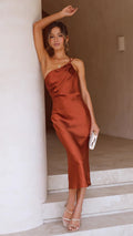 Back Lace Up Slim Fit Dress - LADYLINE X