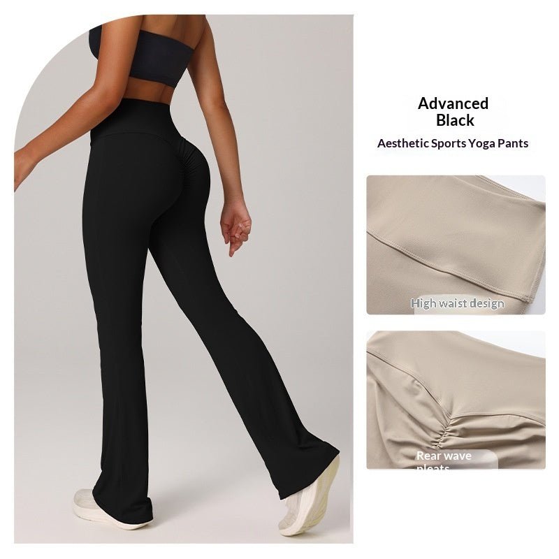 Butt - lifting Fitness Flared Yoga Running And Pilates Pants - LADYLINE X