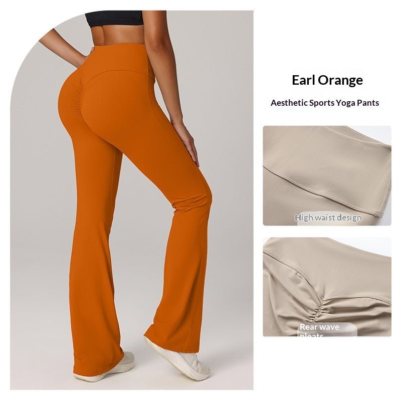 Butt - lifting Fitness Flared Yoga Running And Pilates Pants - LADYLINE X