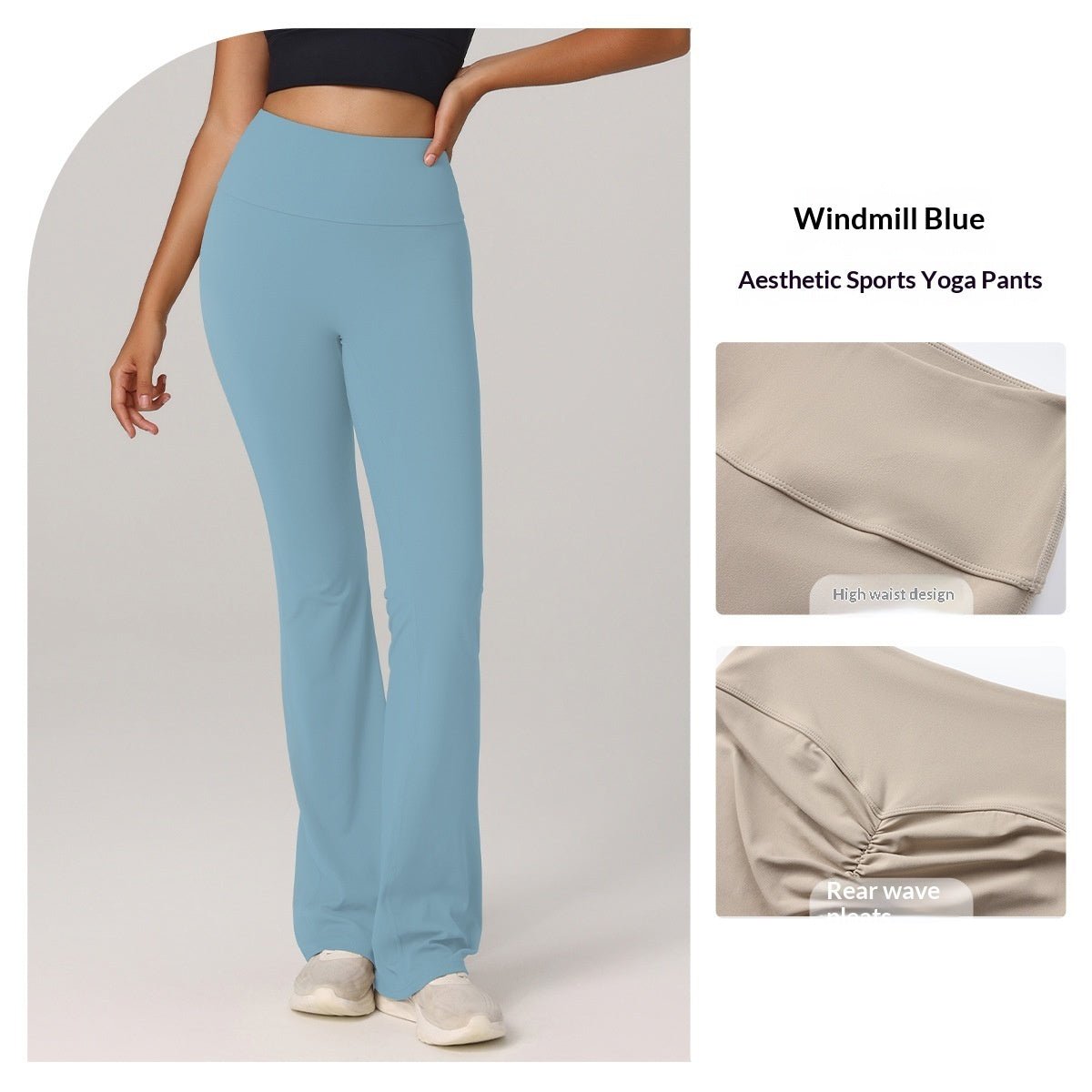 Butt - lifting Fitness Flared Yoga Running And Pilates Pants - LADYLINE X