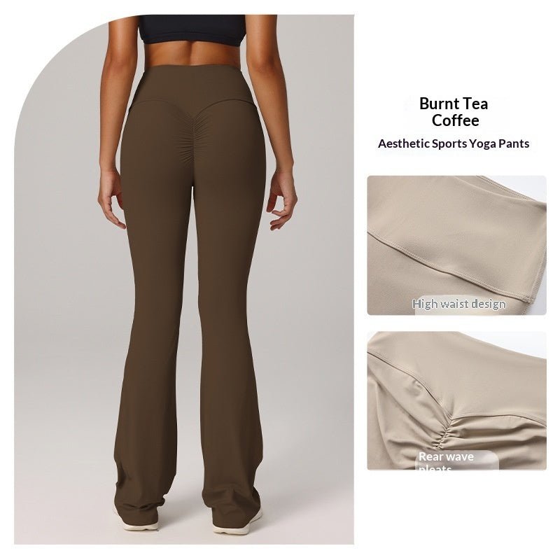 Butt - lifting Fitness Flared Yoga Running And Pilates Pants - LADYLINE X