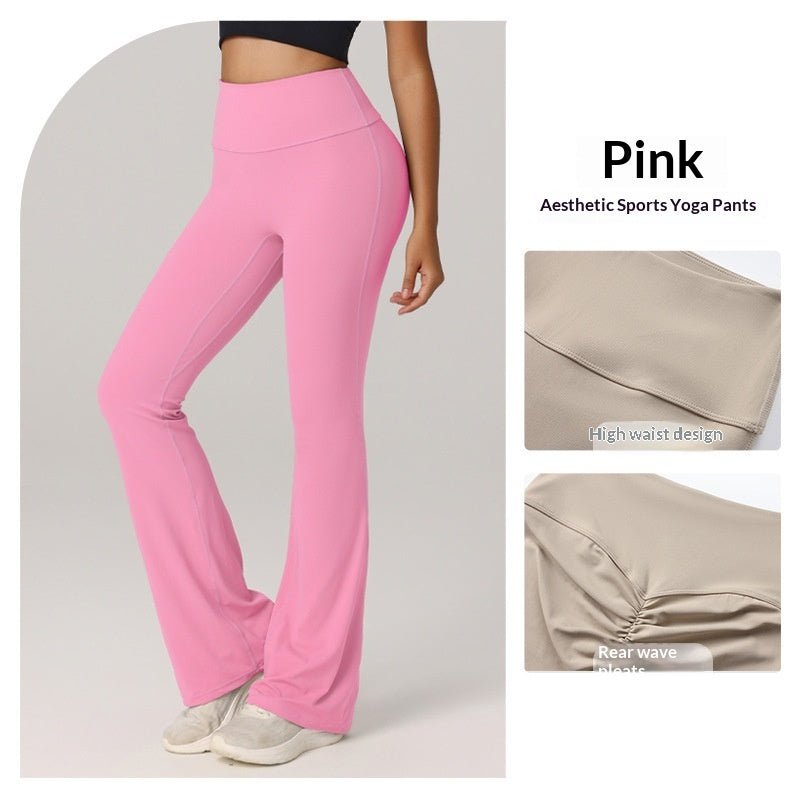Butt - lifting Fitness Flared Yoga Running And Pilates Pants - LADYLINE X