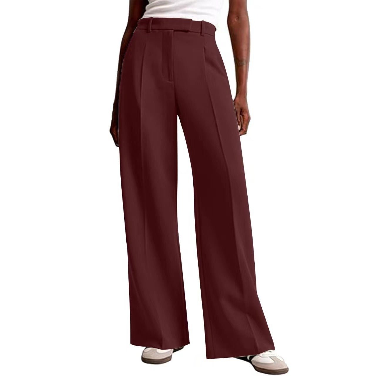Casual Straight - Leg Business Suit Pants For Women - LADYLINE X