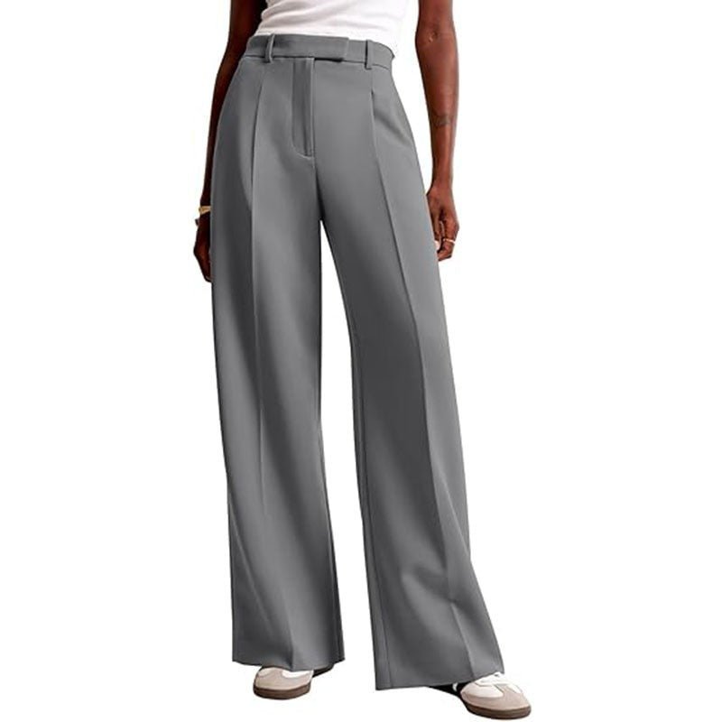 Casual Straight - Leg Business Suit Pants For Women - LADYLINE X
