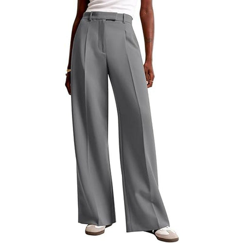 Casual Straight - Leg Business Suit Pants For Women - LADYLINE X