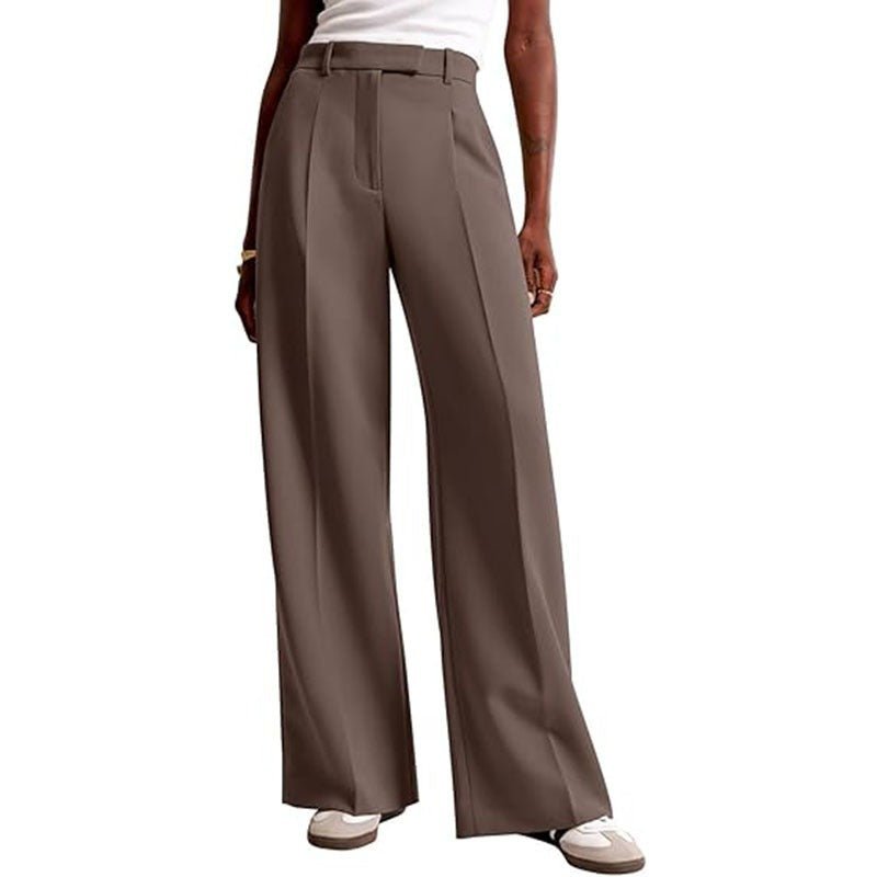 Casual Straight - Leg Business Suit Pants For Women - LADYLINE X