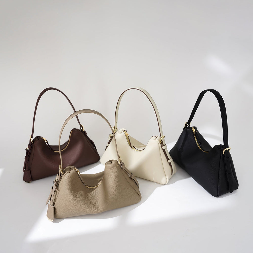 Cattlehide Leather Fashion Handbag - LADYLINE X