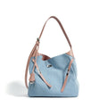 Cowhide Shoulder Tote Bag - LADYLINE X