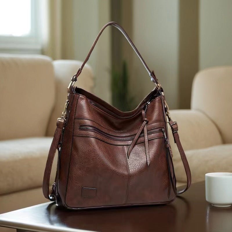 Crossbody Bag Handbag Style Vertical Square Shape - LADYLINE X