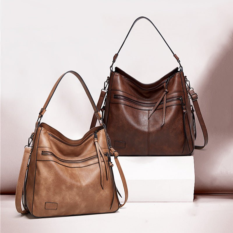 Crossbody Bag Handbag Style Vertical Square Shape - LADYLINE X