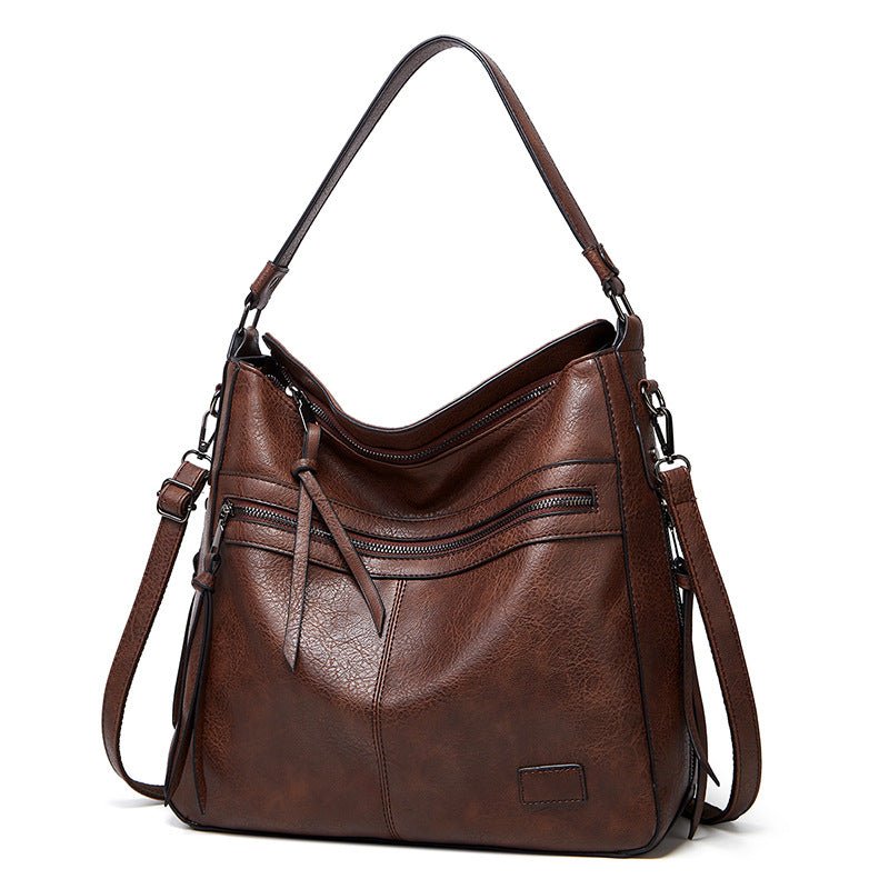 Crossbody Bag Handbag Style Vertical Square Shape - LADYLINE X