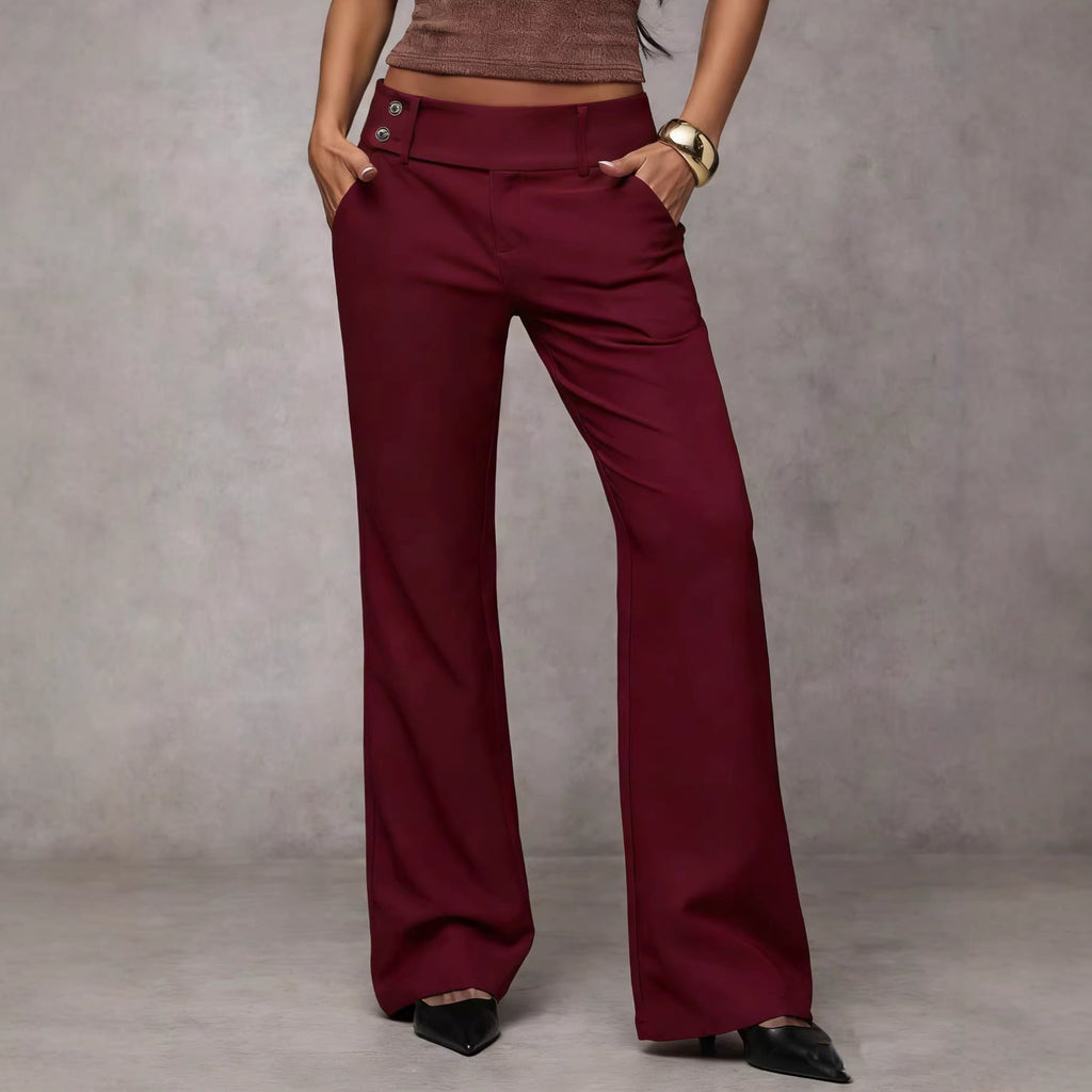 Draping Slimming And Height - enhancing Versatile Casual Workwear Suit Pants - LADYLINE X
