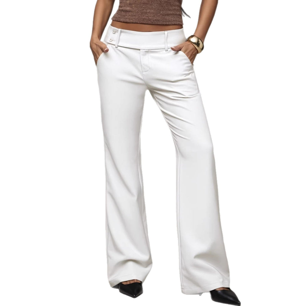Draping Slimming And Height - enhancing Versatile Casual Workwear Suit Pants - LADYLINE X