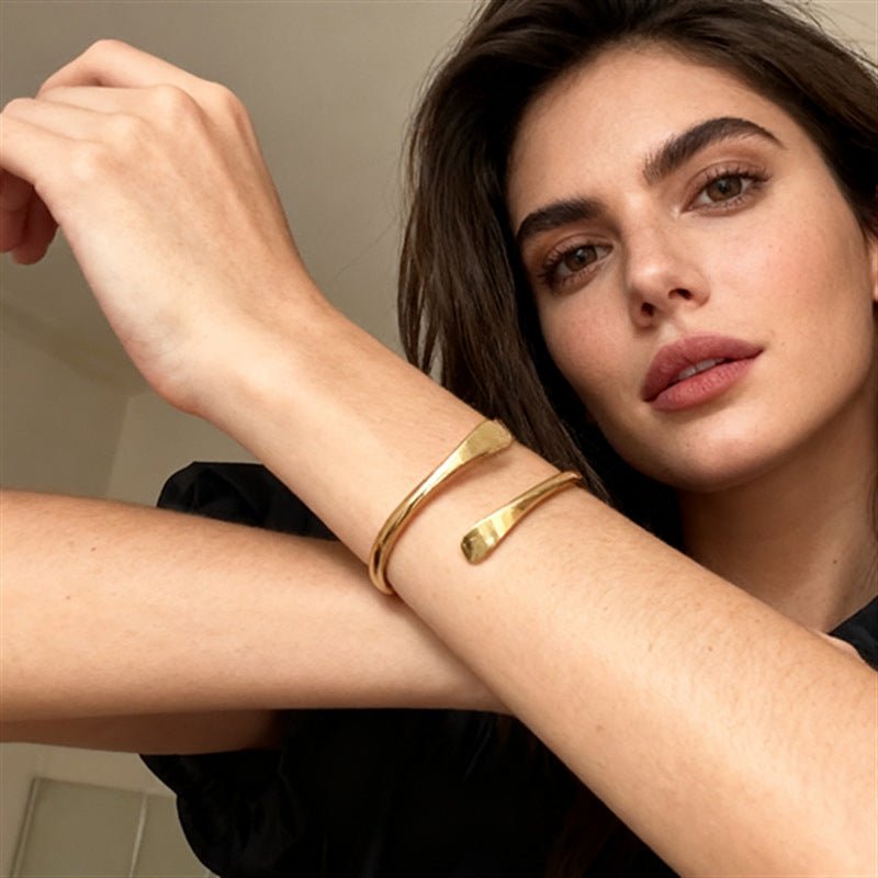 Edgy Punk - style Cross - border Bangle Bracelet - LADYLINE X
