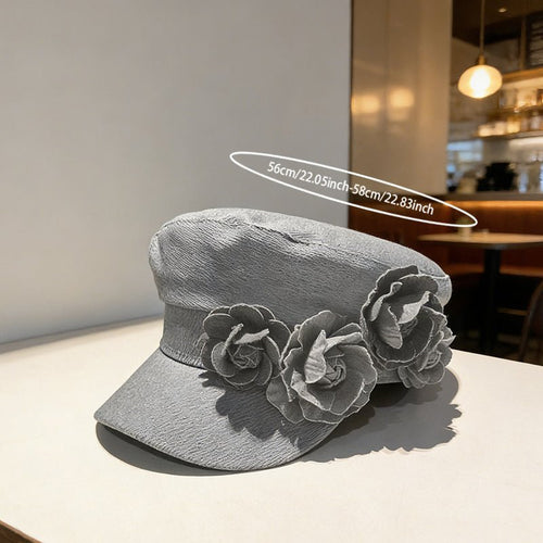 Elegant Checkered Lady's Hat - LADYLINE X