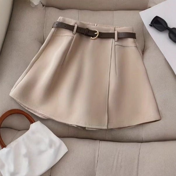 European And American Women's Solid - color Shorts - LADYLINE X