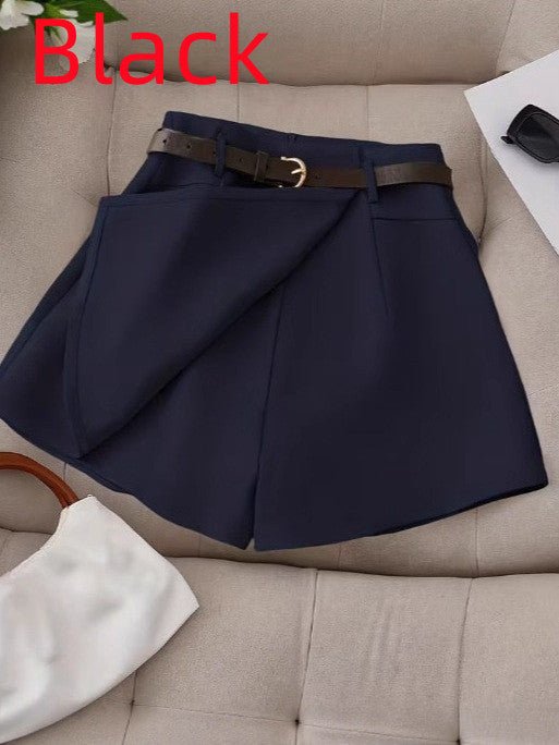 European And American Women's Solid - color Shorts - LADYLINE X