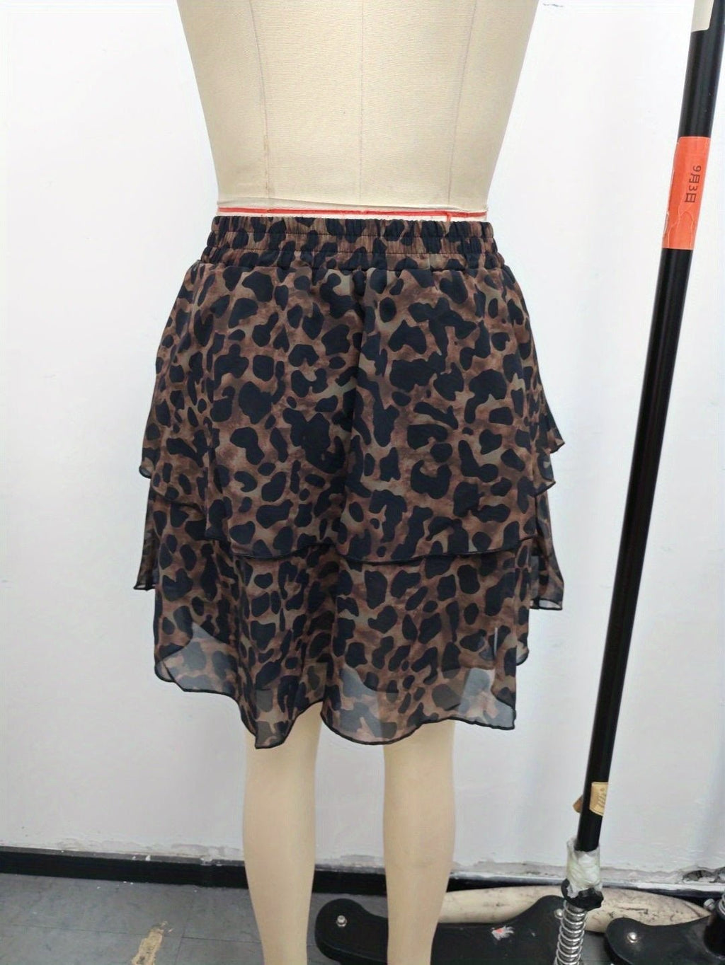Everyday Casual Leopard - print Womens Skirt - LADYLINE X