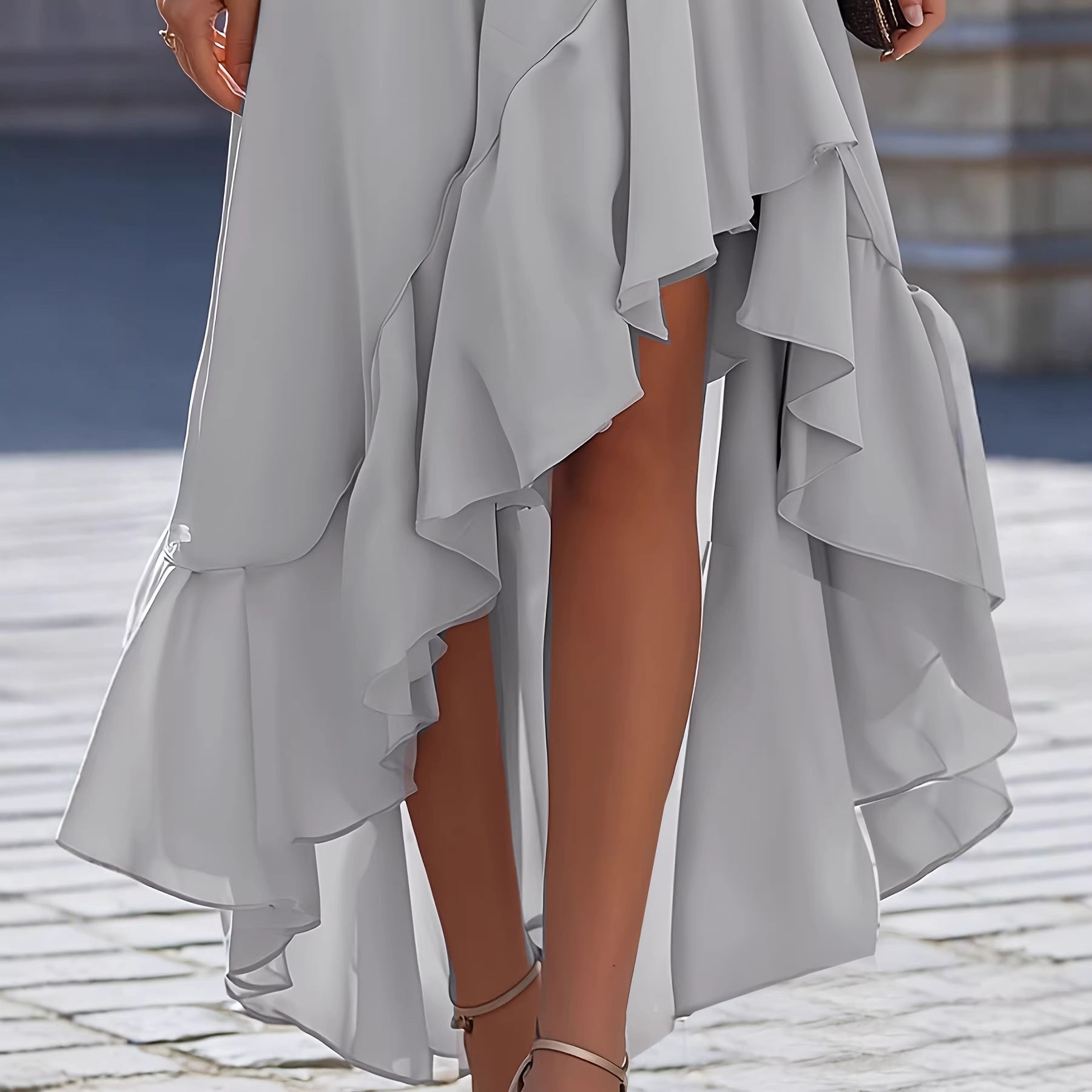 Everyday Commuter Casual Slit Skirt For Women - LADYLINE X