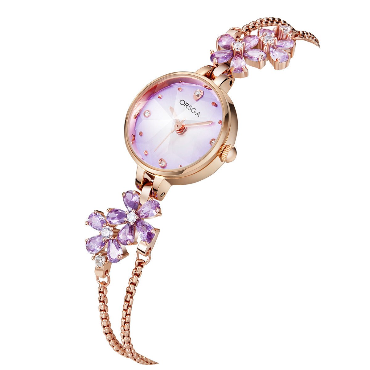 Exquisite Diamond - encrusted Bracelet Watch - LADYLINE X