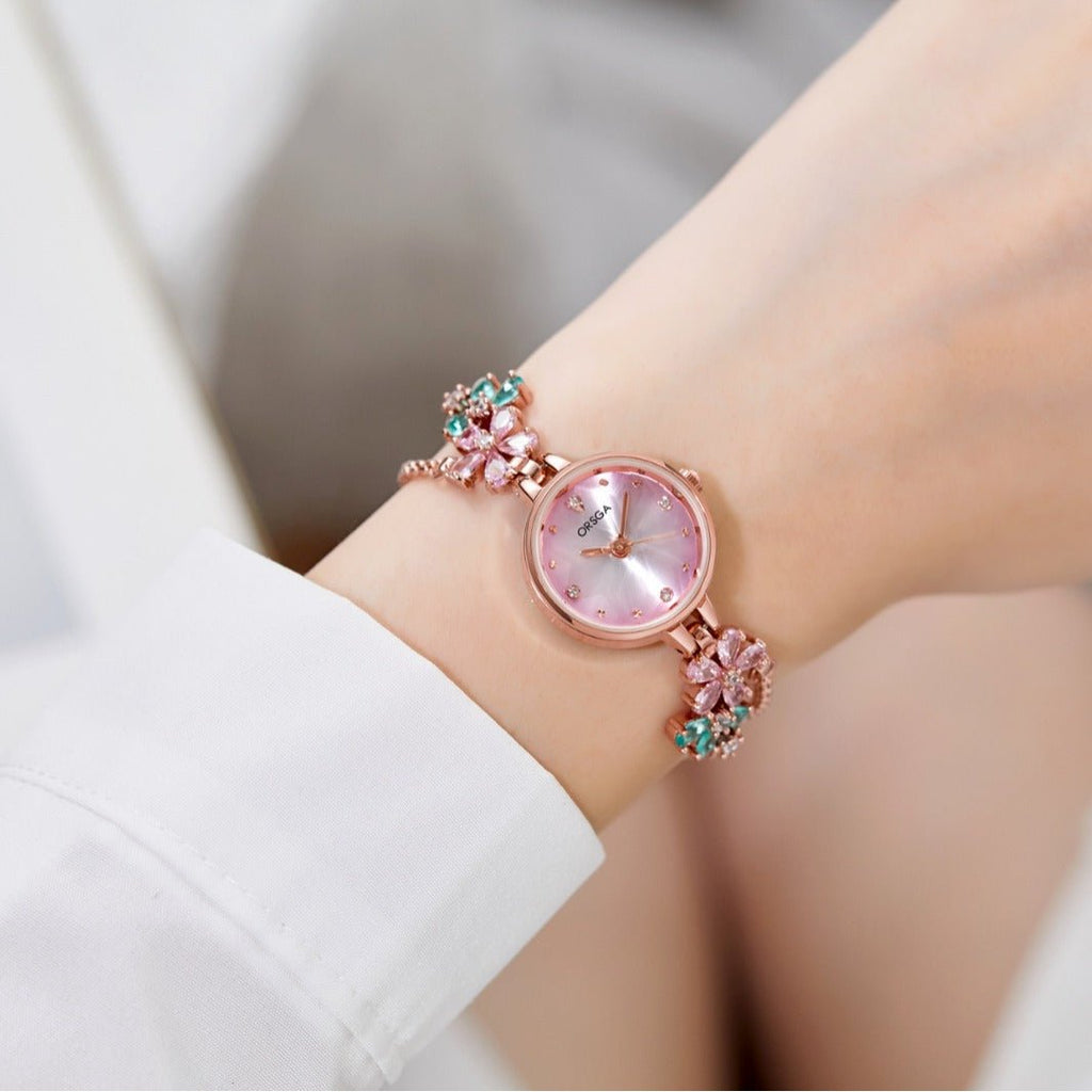 Exquisite Diamond - encrusted Bracelet Watch - LADYLINE X