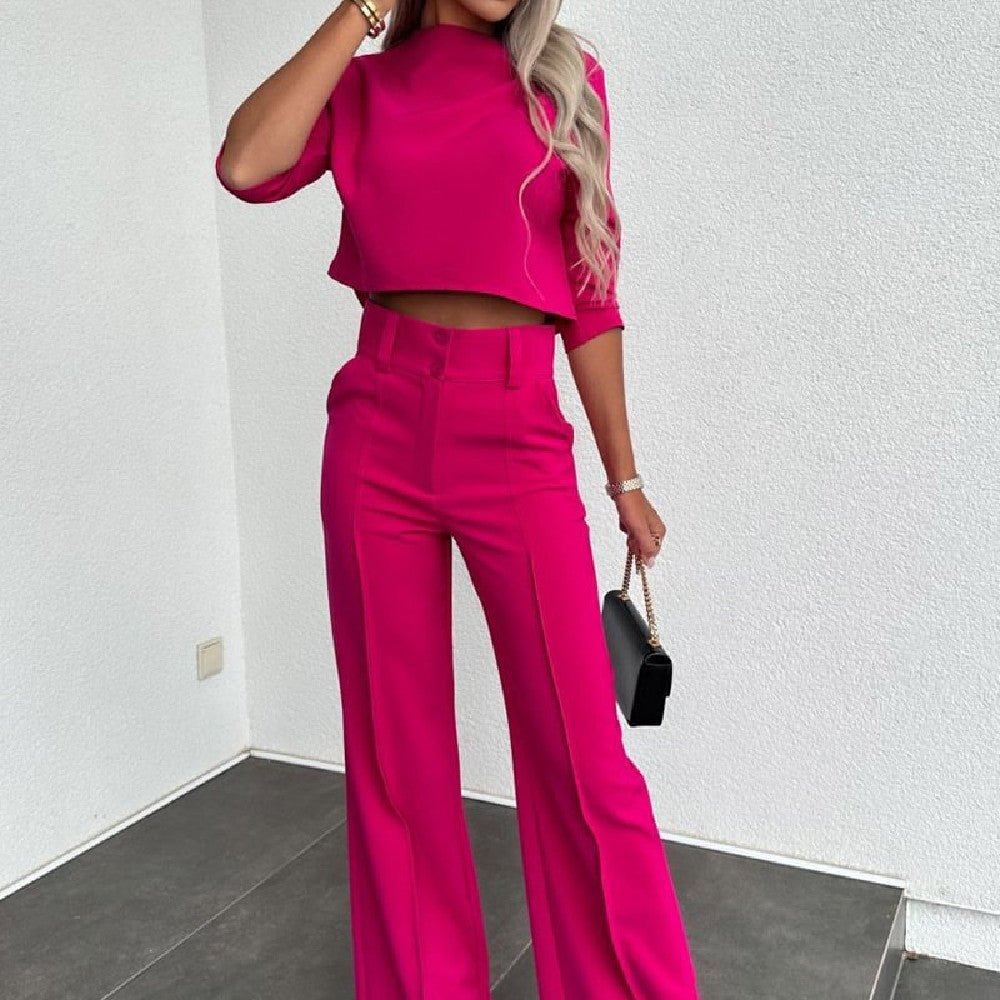 Fashion Tops High Waist Wide Leg - LADYLINE X