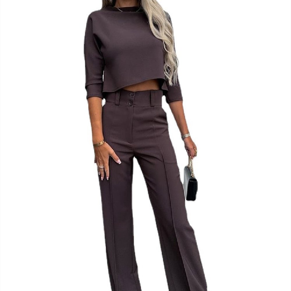 Fashion Tops High Waist Wide Leg - LADYLINE X