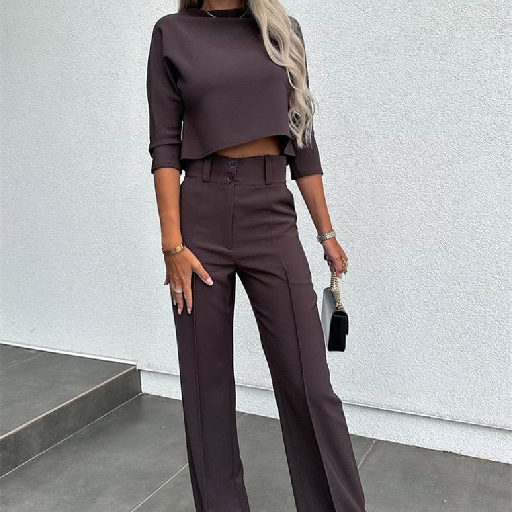 Fashion Tops High Waist Wide Leg - LADYLINE X