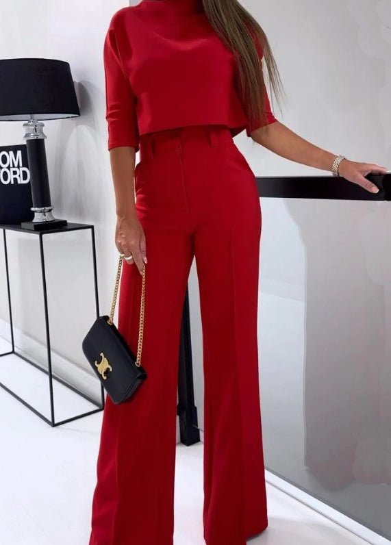 Fashion Tops High Waist Wide Leg - LADYLINE X