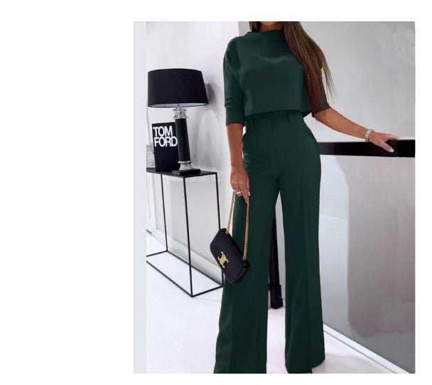 Fashion Tops High Waist Wide Leg - LADYLINE X