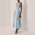Fashionable Printed Maxi Dress - LADYLINE X