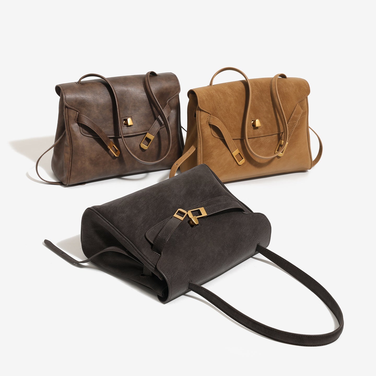 Fashionable Retro Casual Minimalist Shoulder Bag - LADYLINE X