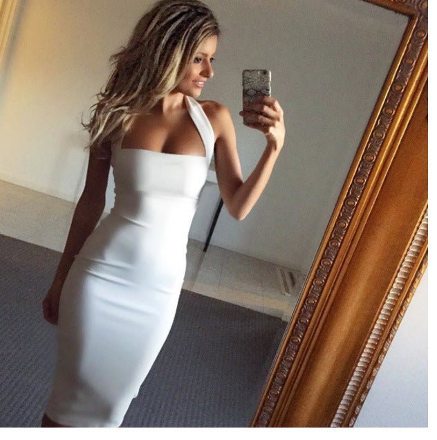 Halter sexy dress female - LADYLINE X