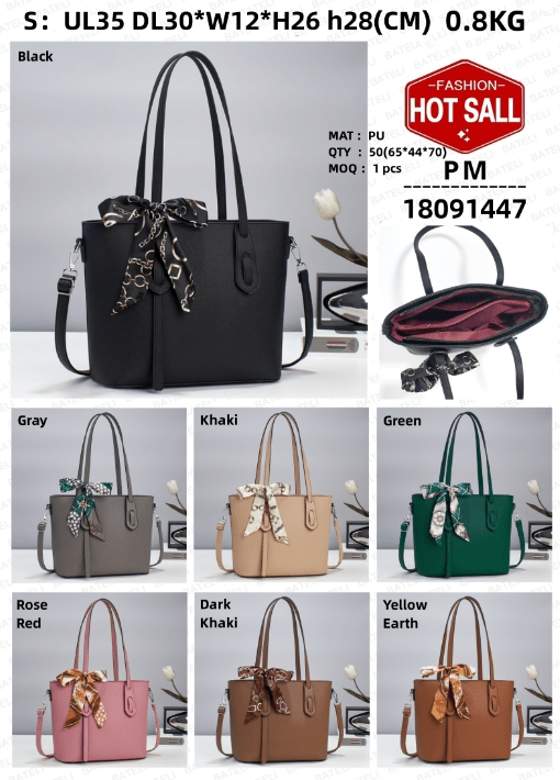 High Capacity Fashion Handbag - LADYLINE X