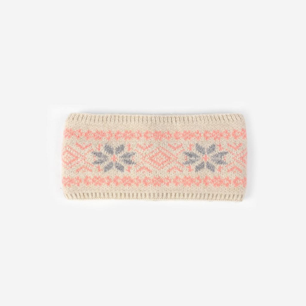 Knitted Hairband With A Wide Brim - LADYLINE X