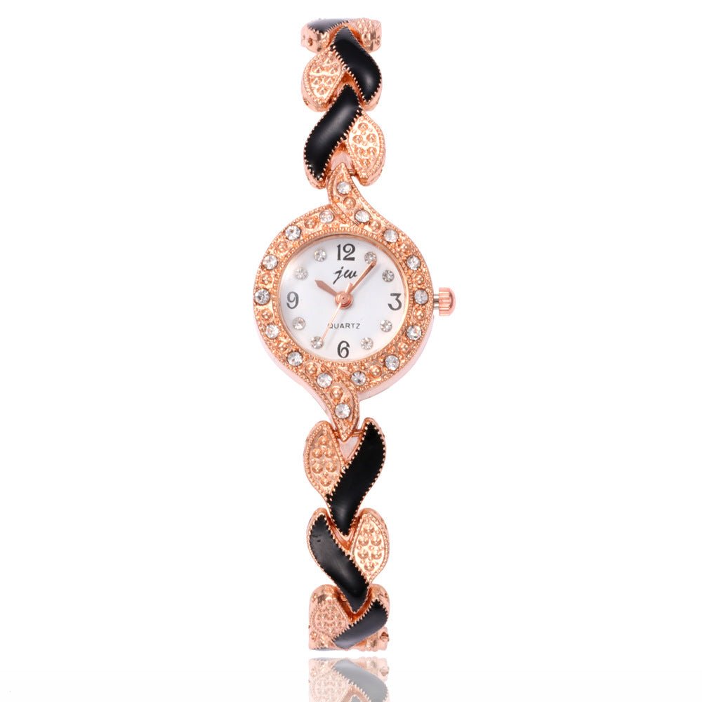 Leaf bracelet quartz wrist watch - LADYLINE X