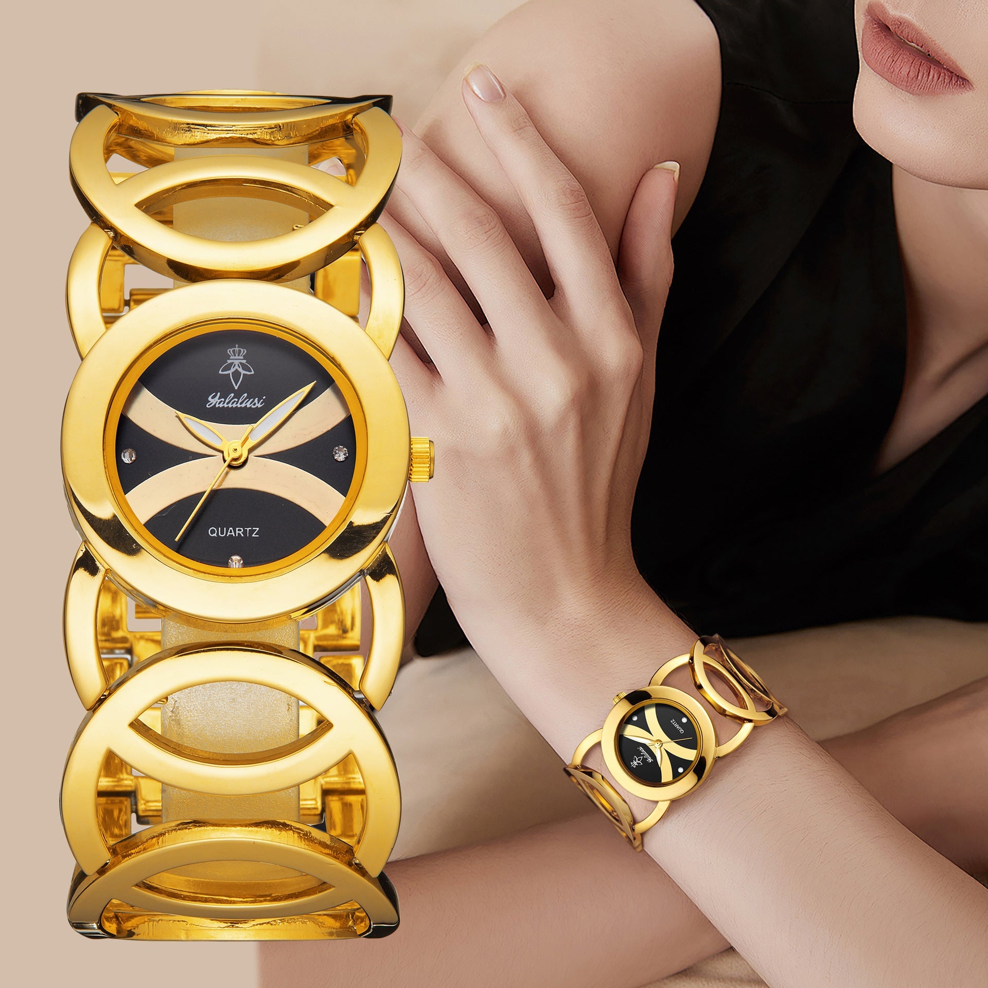 Luxury Waterproof Quartz Womens Watch - LADYLINE X