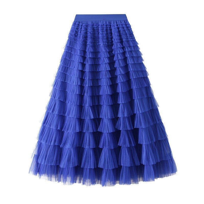 New Mesh Cake Skirt For Women Spring Style - LADYLINE X