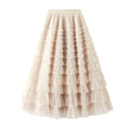 New Mesh Cake Skirt For Women Spring Style - LADYLINE X