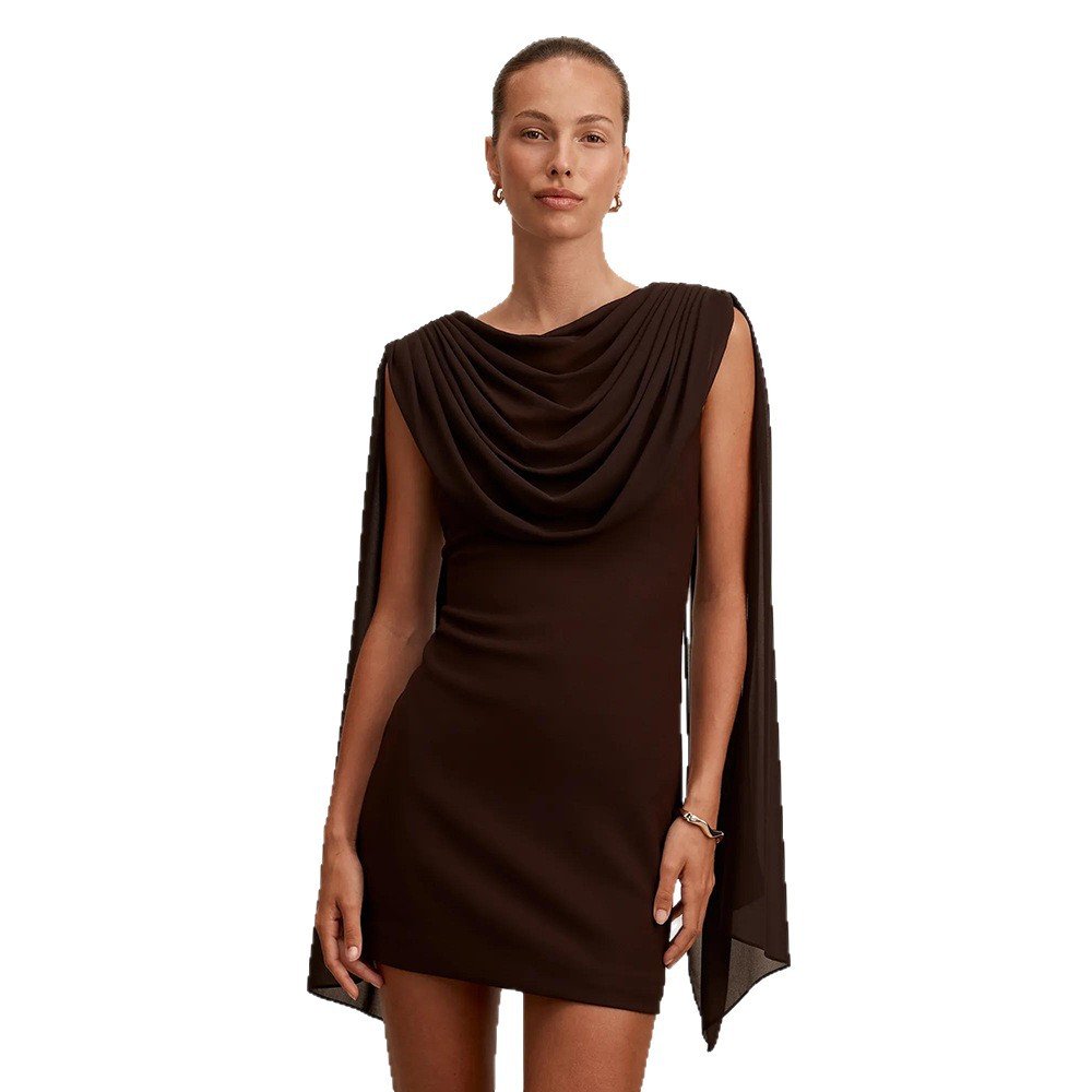 New Solid - Colored Ribbon Womens Dress - LADYLINE X