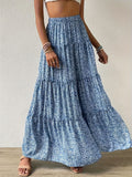 New Stylish Floral Print Polka - dot Dress - LADYLINE X