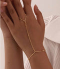 New Stylish Ring Bracelet With A Light - luxury High - end Vibe - LADYLINE X