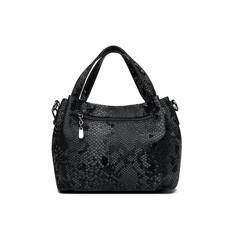 Niche Chain Versatile Genuine Leather Pleated Shoulder Bag - LADYLINE X