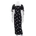 Off - shoulder Slim - fit New Resort - style Dress - LADYLINE X