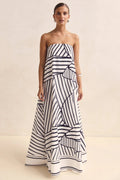 Off - the - shoulder Printed Slip Dress For Women - LADYLINE X